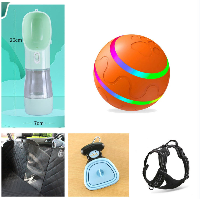Pelota inteligente para gatos, juguete giratorio automático, con conexión USB.