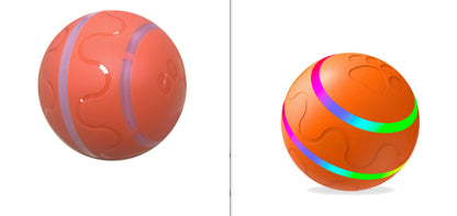 Pelota inteligente para gatos, juguete giratorio automático, con conexión USB.