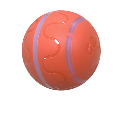 Pelota inteligente para gatos, juguete giratorio automático, con conexión USB.