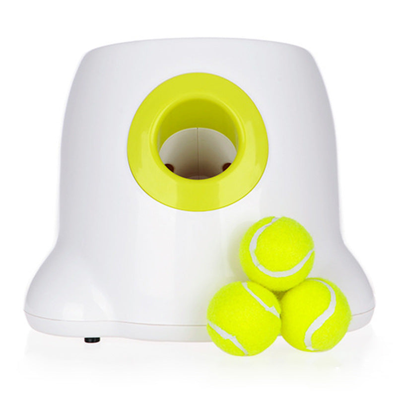 Lanzador de pelotas interactivo automático para mascotas