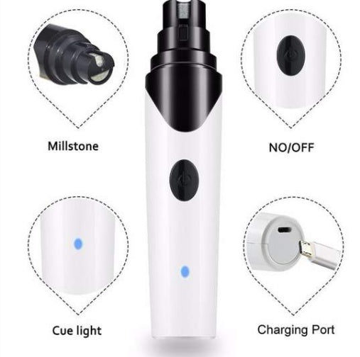 Limador de uñas electrico para mascotas